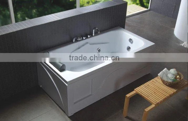 Rectangle Freestanding Bathtub with Pillow 1700*850*600mm