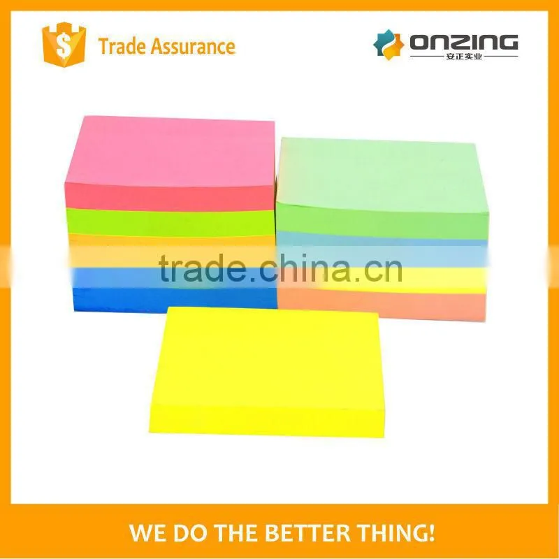 Onzing high quality standard sticky notes