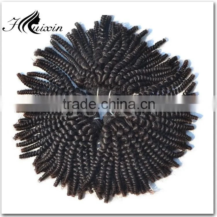 High Quality Russian Virgin Remy Kinky Curly Hair Weave