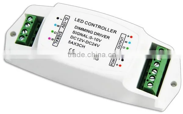 Bincolor BC-330-5A 3 Channels 5A/CH 0-10V Dimming Driver DC12-24V