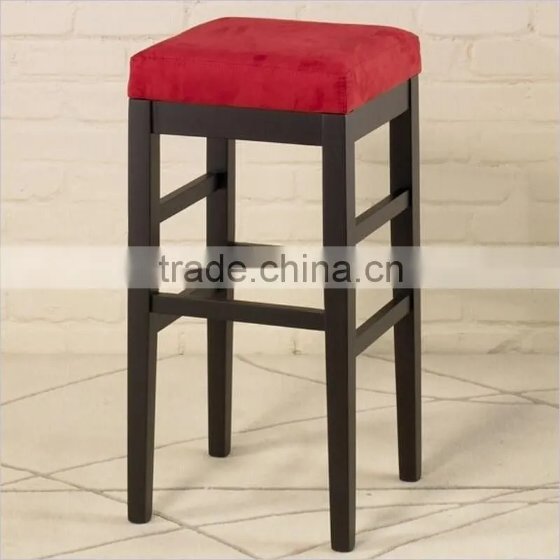 2016 dining wood bar stool chair furniture used for restauant and bar