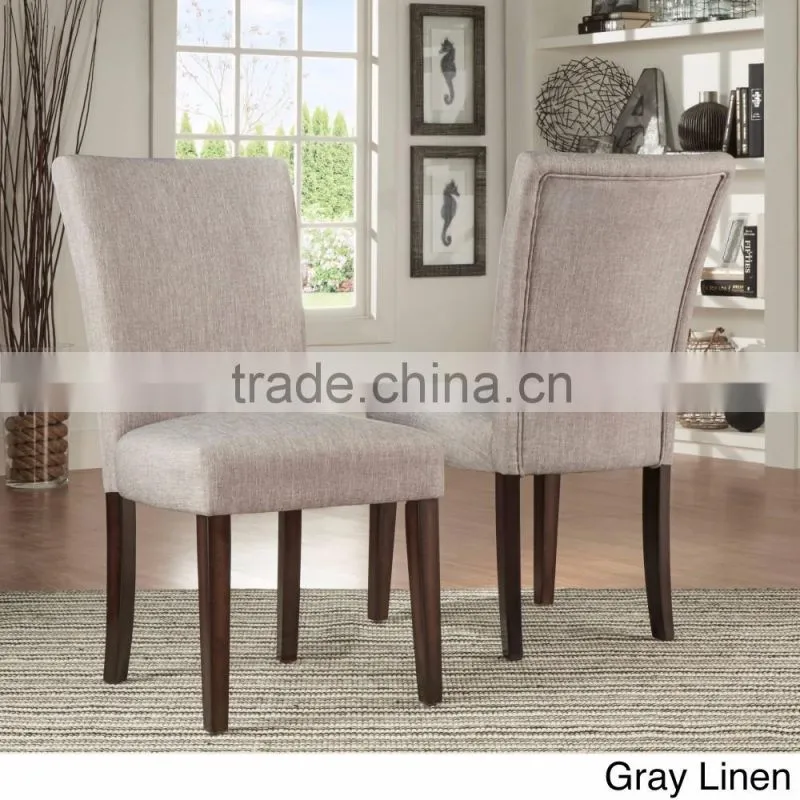 Custom made solid wood chair fabric chair modern restaurant chair hotel chair