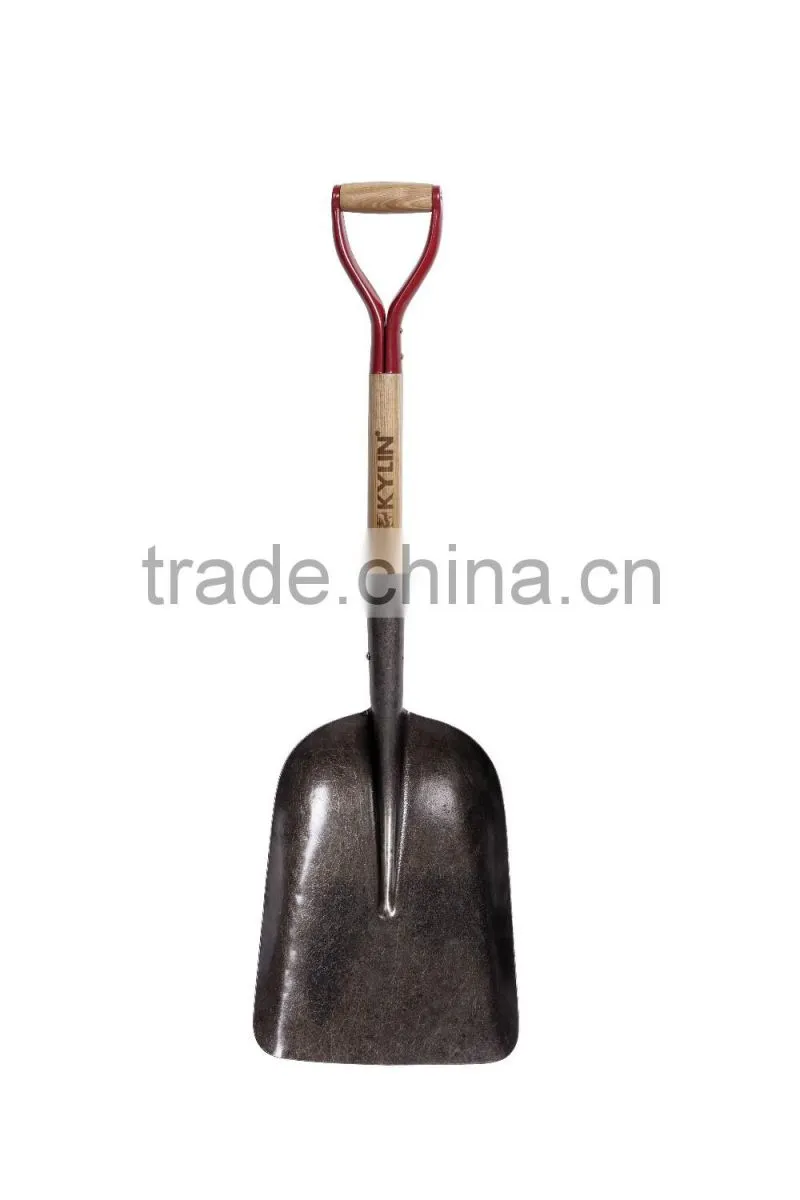 Mytest GARDEN TOOLS ASH D-HANDLE STEEL EASTERN SCOOP