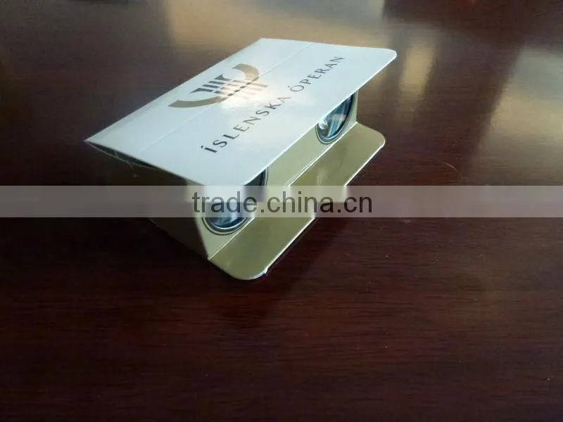 Promotional Logo printing foldable paper binocular