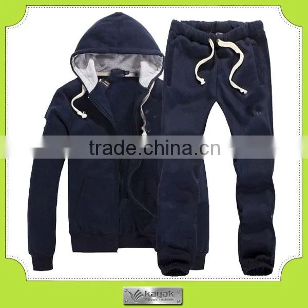 Professional training tracksuit custom sport tracksuit with embroidery logo