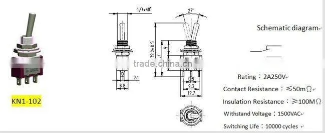 'min toggle switch