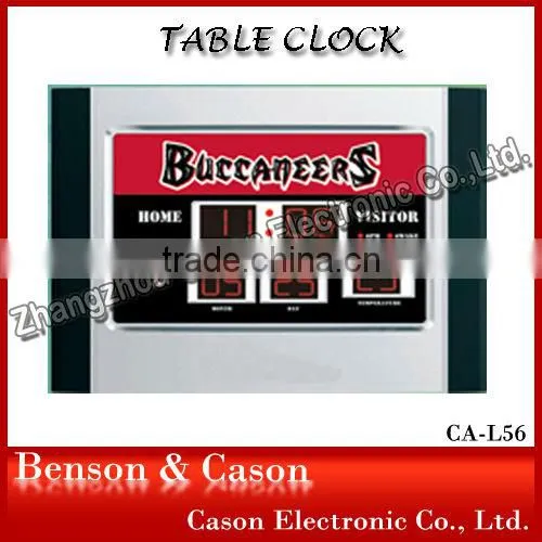 2015 Promotional LED Table Clock Home Decorations