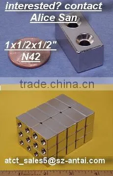 Shower door magnetic strip/neodymium magnet