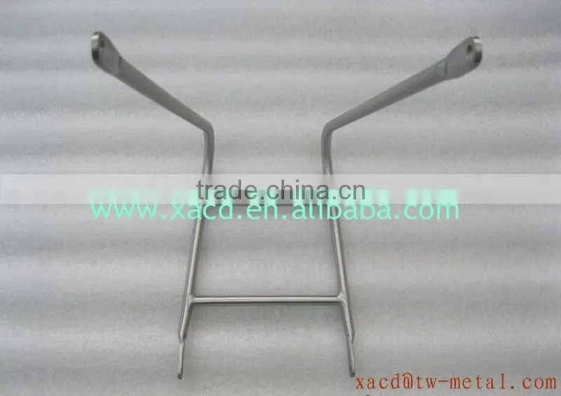 XACD Titanium BIKE rear rack with handing brush finished customed baggage rack titanium bicycle rear rack