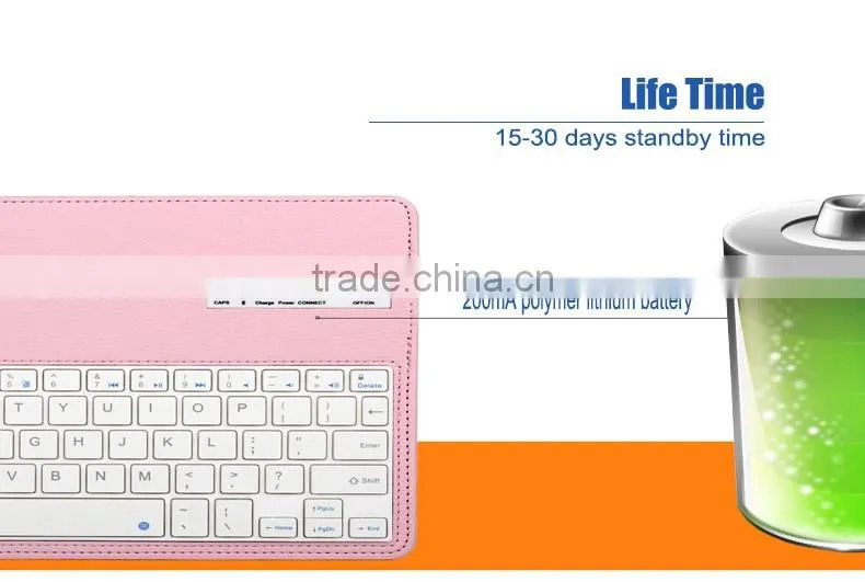 wireless keyboard for tablet pc ipad air case -IP051