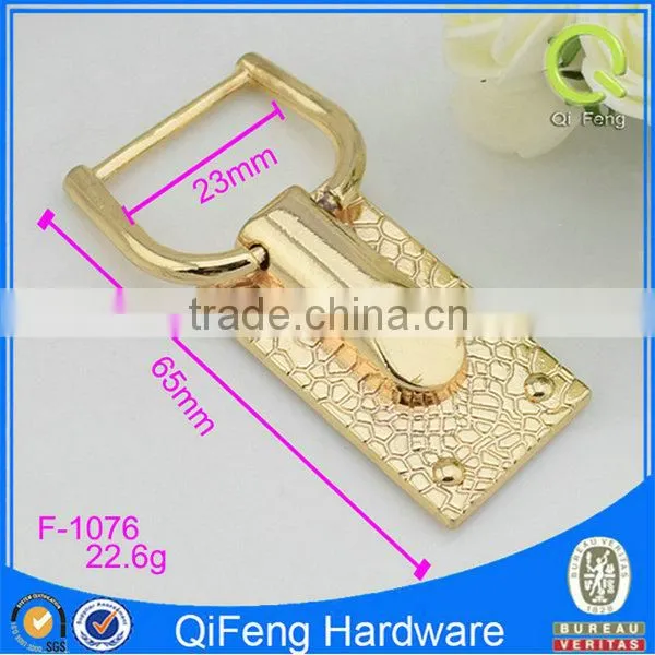 quality high bags parts metal ring handles for handbags