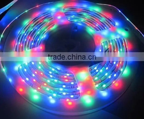 Flexible DC12V 60leds/m white or RGB side view emitting smd 335 led strip