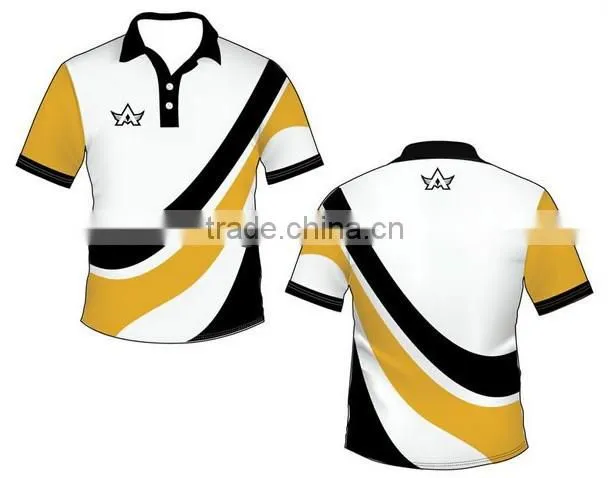 2014 sublimation new design cricket jerseys in T shirt cricket team jersey design