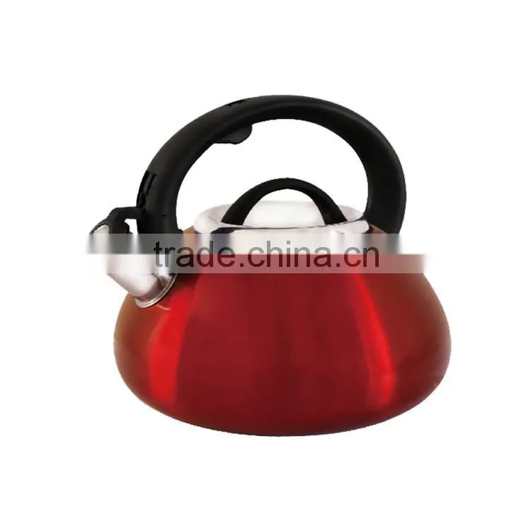 Convenient whistle sounds water whistling kettle non electric tea steel kettle