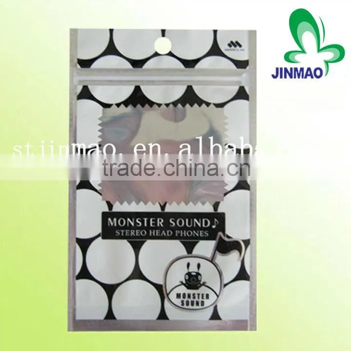 High quality OPP bag with header