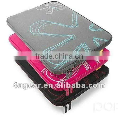 Duraable 7 inch neoprene laptop sleeve with handle