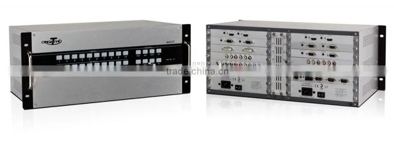 18x18 Matrix Long Distance Driver, Audio Access Function, Extensive Remote Controller, Modular HDMI Matrix Switcher