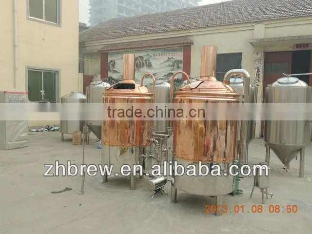 complete beer equipment/brewery system with CE certification