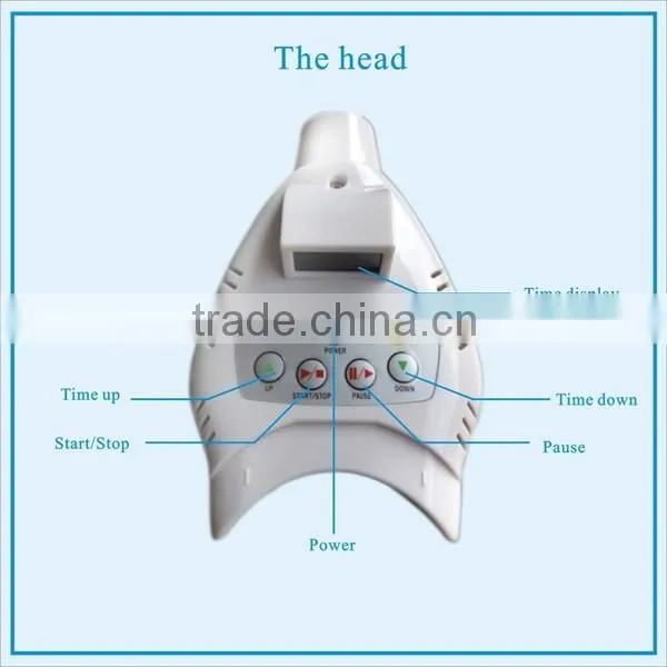 CE approval led blue lights laser teeth whitening machine for dental bleaching T20
