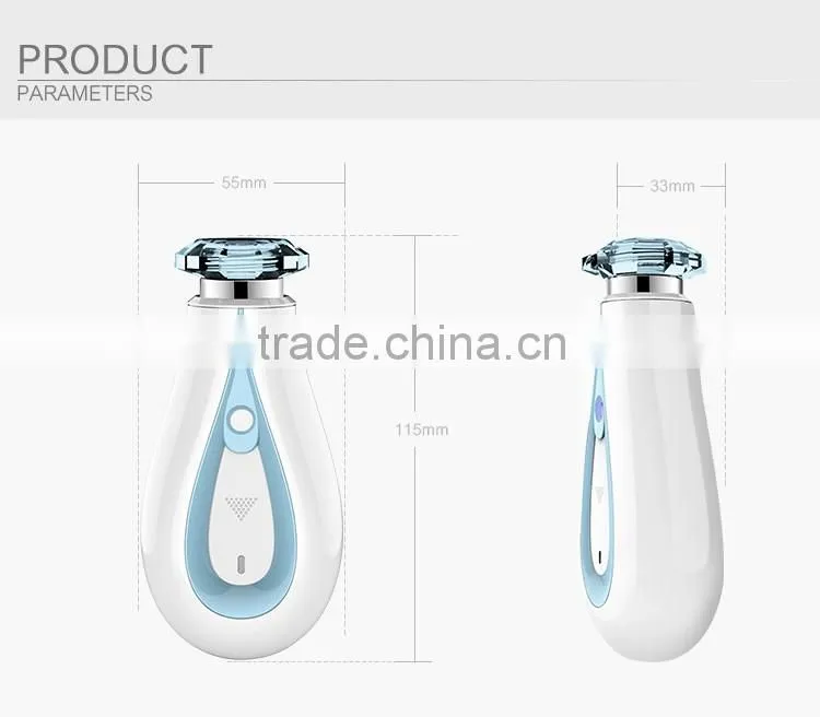 2016 new portable rechargeable fragrant nano fine mist facial sprayer