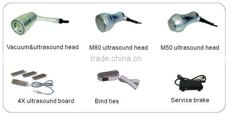 Vacuum Ultrasound System Slimming Machine F001