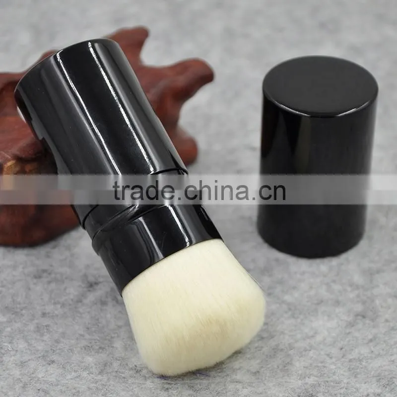 Wholesale OEM retractable synthetic makeup brushes