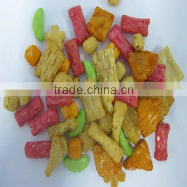mix rice crackers