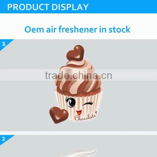 Long smelling paper car air freshner wholesale