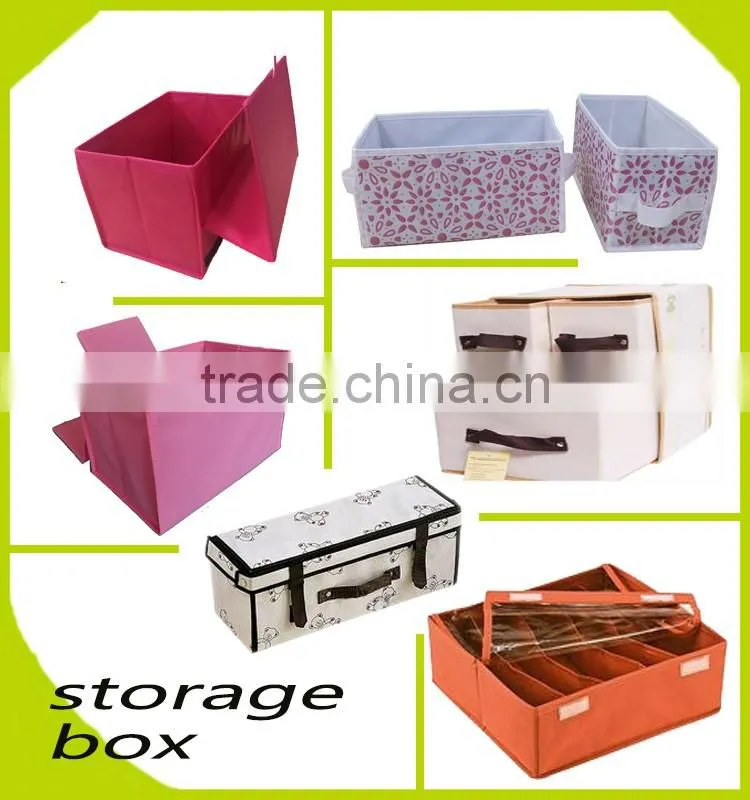 eco-friendly nonwoven foldable storage box