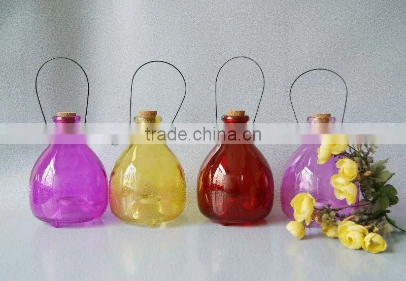 high quality colored glass wasp catcher