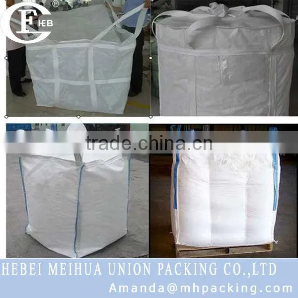 1 ton/1000kg pp woven/jumbo/bulk/big/fibc bag for feed