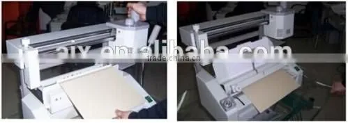 Wireless double heating glue binding machine/desktop glue machine/small type glue machine