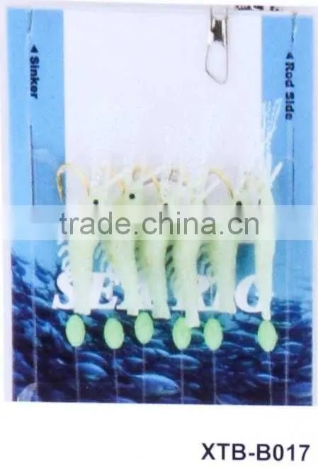 plastic shrimp like cheap sabiki lures sea fishing rigs
