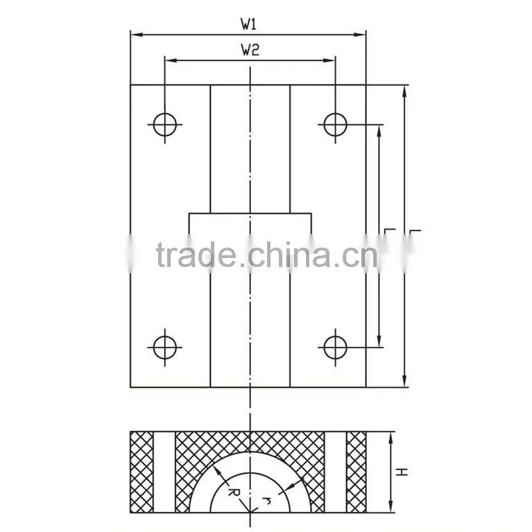 AZ31217 SET Block Walker Wood Bearing