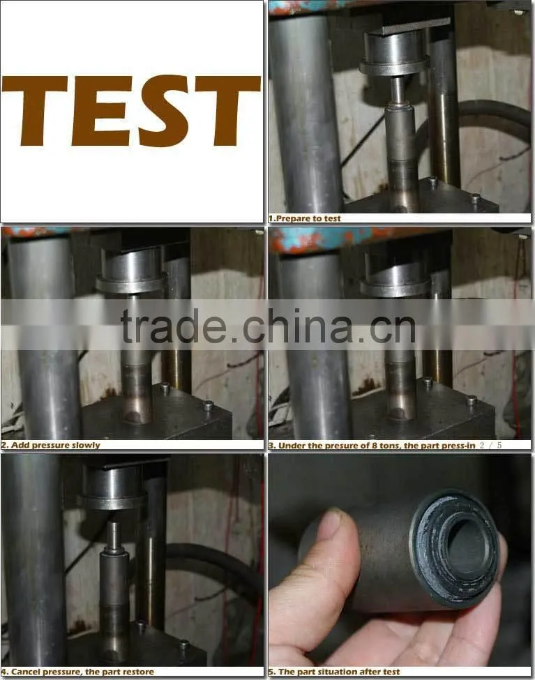 CNH harvester Isolator rubber block 87538599
