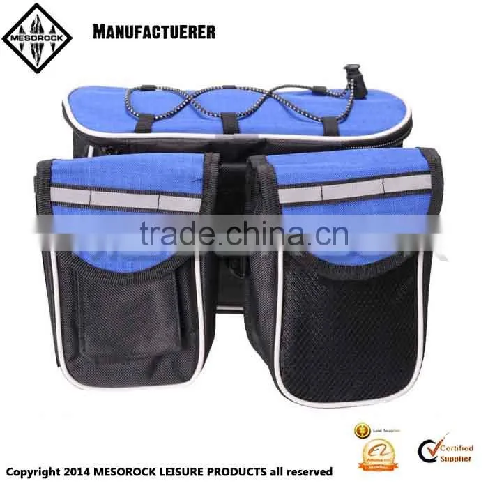 4 in 1 mountain bike front tube bag beam packet bag Cycling bike bicycle trame pannier