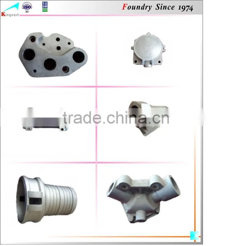 Manufacturer Welding-on Collar Steel Casting Parts/Buffer Aluminum Casting Parts/Connector Base Aluminum Casting Parts