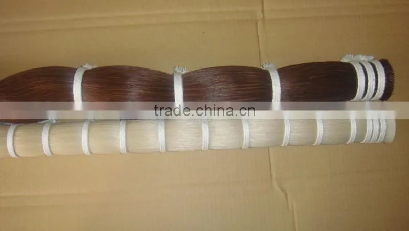 100% natural horse tail hairs for hot selling