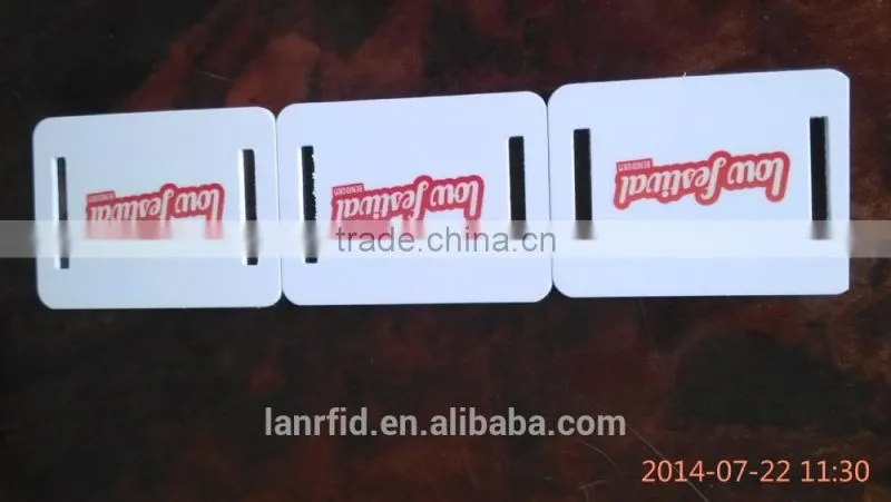 EM4200 chip nfc smart card with two punched holes