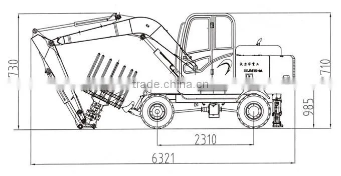 china factory sugar cane loader and hydraulic system on sale