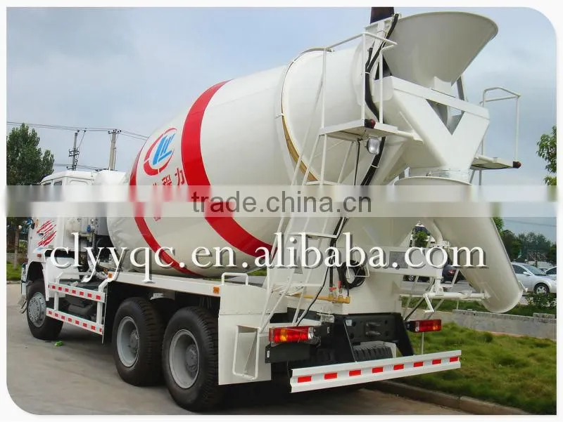 HOWO 6x4 diesel engine concrete mixer truck