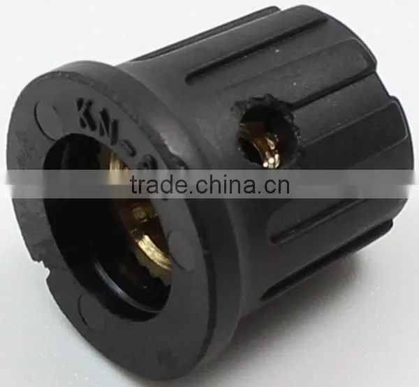 white dot colorful plastic skirted control knobs
