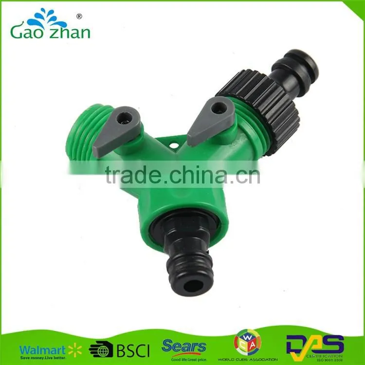 Zhejiang new design high pressure plastic garden hose tap connector