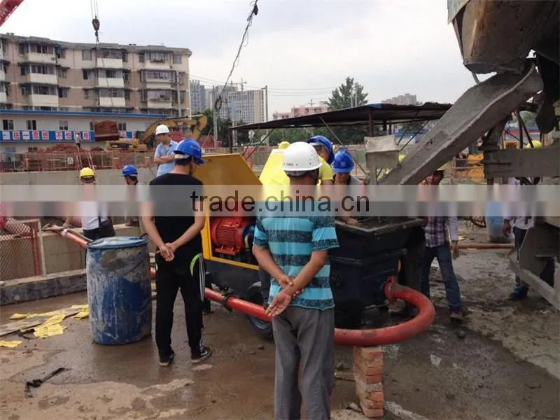 GSZ800 Electric Drive Wet Shotcrete Machine with CE ISO