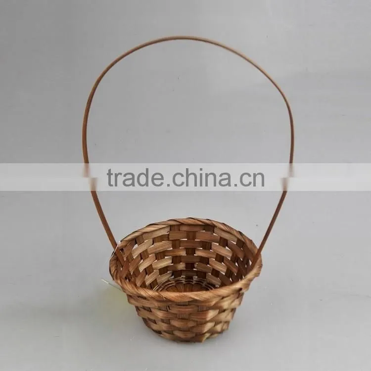 Easter decoration items wholesale cheap colorful felt easter basket
