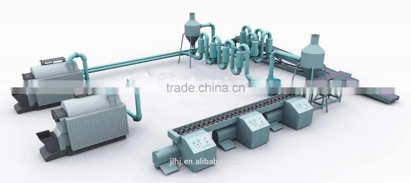 Industrial Charcoal Product Line or Charcoal Making Machine