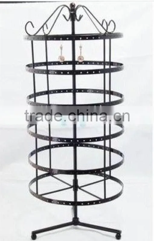 Rotating jewerly rack /earring display holder/bracelet display stand