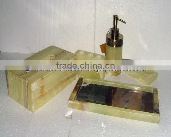 Wholesale EXPORT QUALITY MANUFACTURER AND EXPORTERS ONYX BATHROOM ACCESSORIES COLLECTION