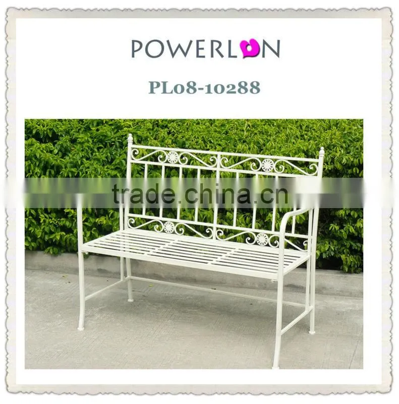 Powerlon Romantic Wrought Irons Lover's Benches