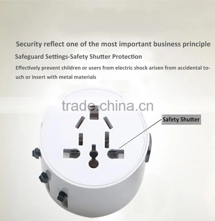 SYW-11 wedding door gift new idea multifunctional all in one USB travel adapter adaptor plugs